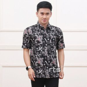 Baju Batik Pria BatikVogue Gentlemen - Warna Abu Abu