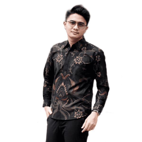 Baju Batik Pria Lengan Panjang Masculine