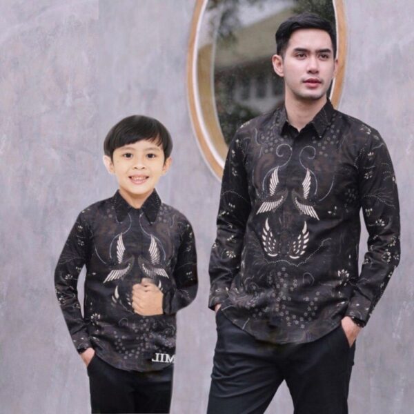 Baju Batik Couple Anak dan Ayah