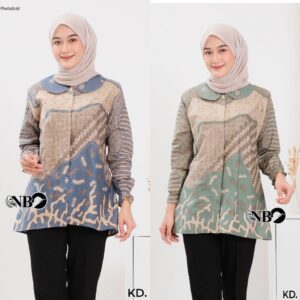 Baju Batik Wanita Blouse - Batik Elegance Blouse