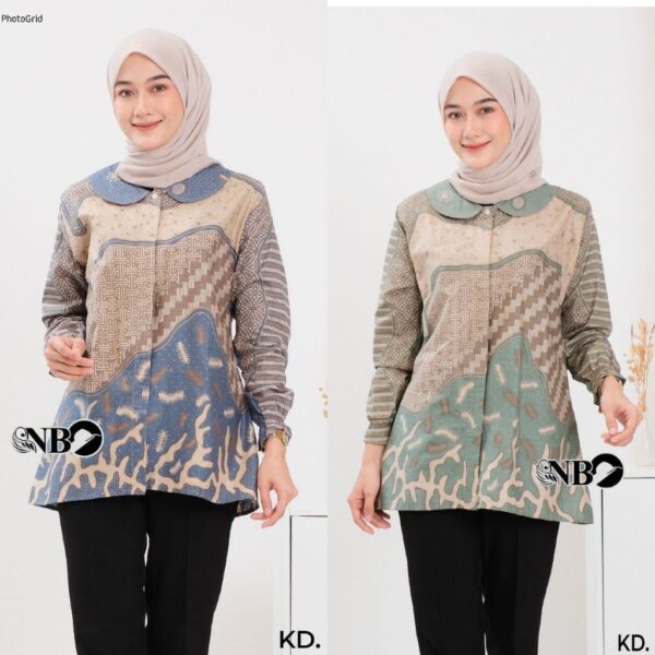 Baju Batik Wanita Blouse - Batik Elegance Blouse